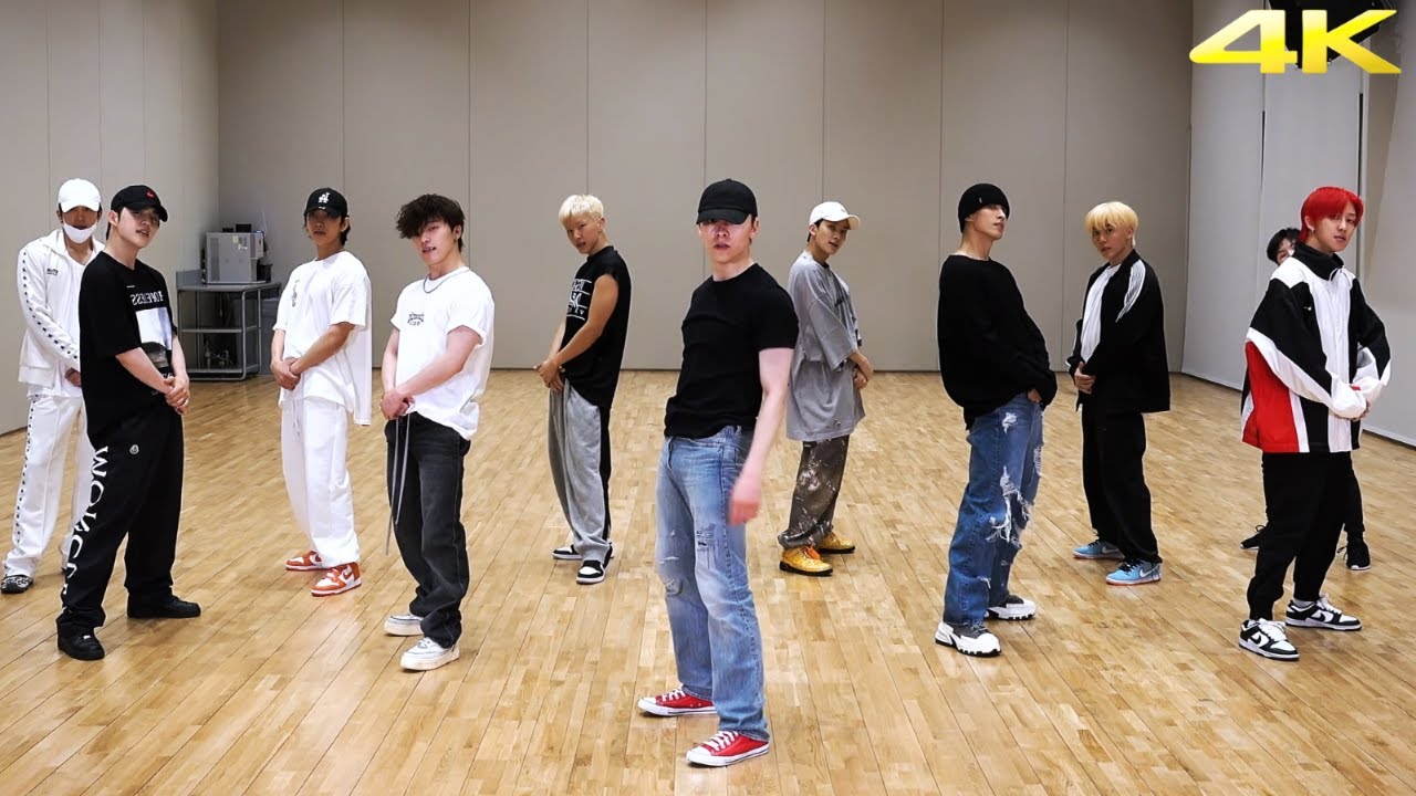 SEVENTEEN - 'HOT' Dance Practice Mirrored [4K]