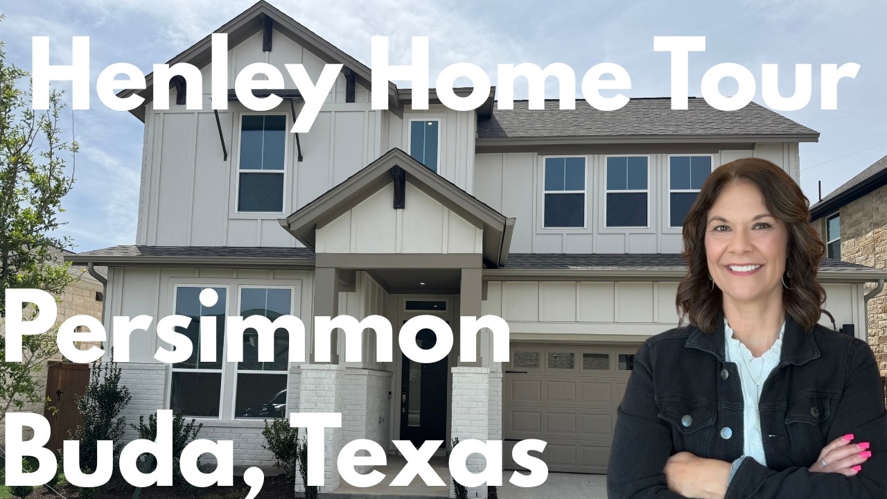 New Construction Home Tour in Buda, Texas | Henley floor plan | Persimmon | Austin, Texas