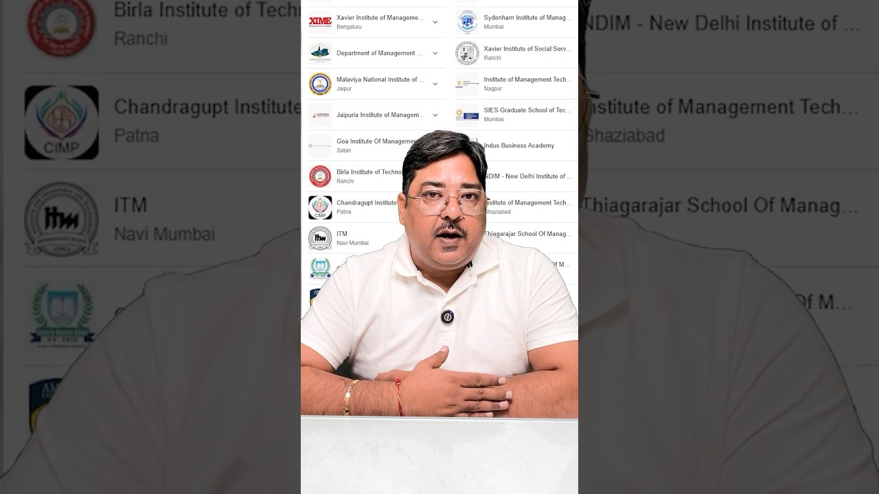 MBA Admission Process in 60 Seconds | India 2025 🎓