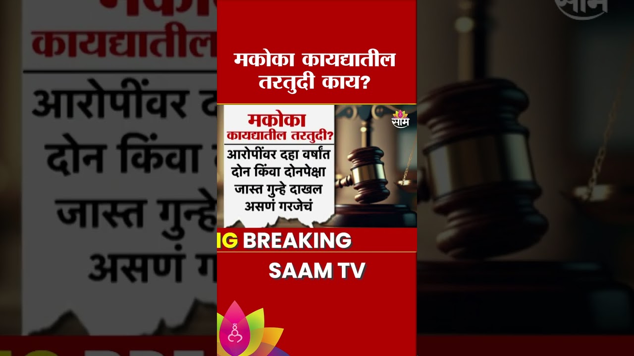 MCOCA Act: मकोका कायद्यातील तरतुदी काय?