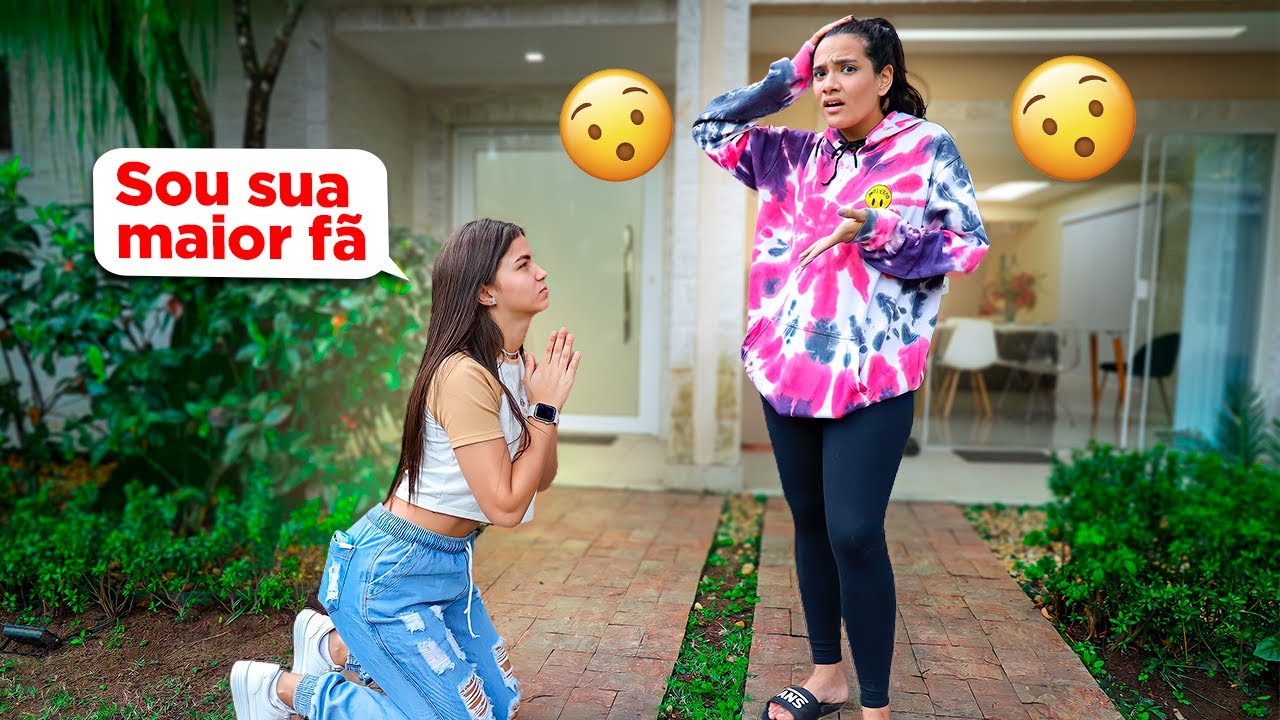 UMA FÃ VEIO NA MINHA CASA PEDINDO PARA GRAVAR COMIGO - JULIANA BALTAR