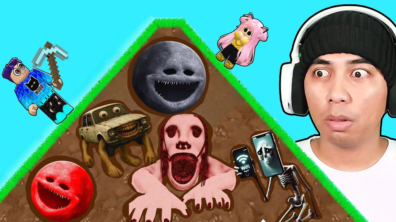 Aku menggali Gunung Demi mendapatkan the moon wakes up, Peta peta, anomali car dan Pot Hospot
