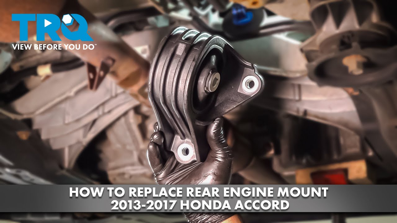 How to Replace Rear Engine Mount 2013-2017 Honda Accord