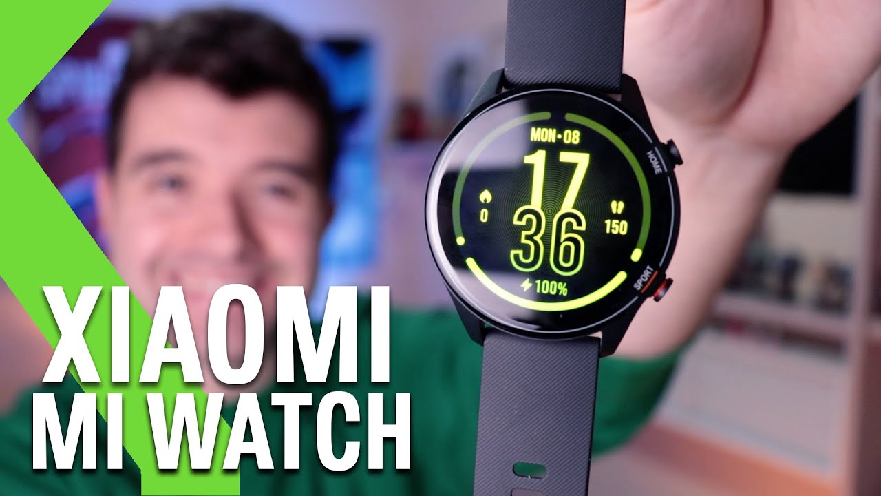 Xiaomi Mi Watch ANÁLISIS - ¡Aspirante a ser EL MEJOR SMARTWATCH!