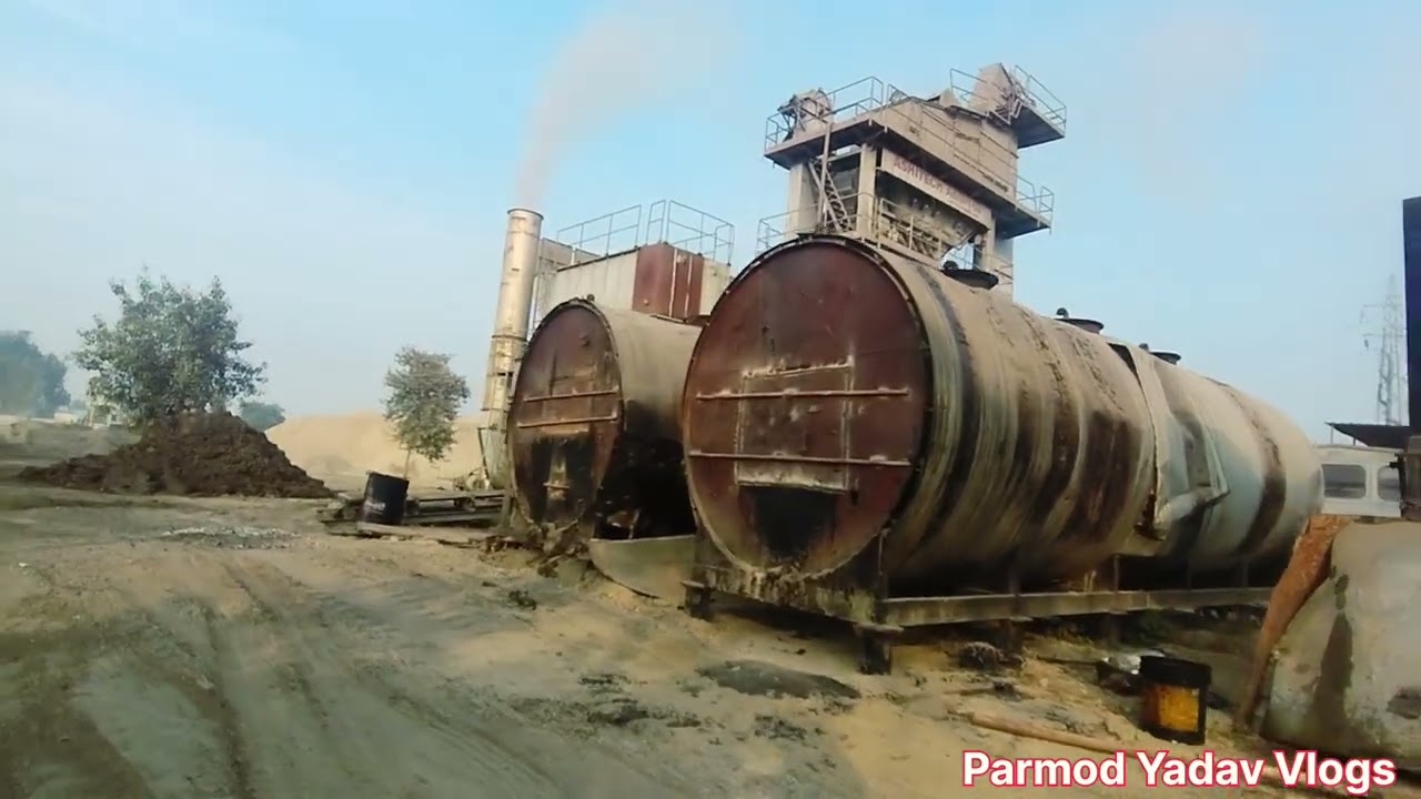 Hot mix plant...dbm plant   ashitech abm 160