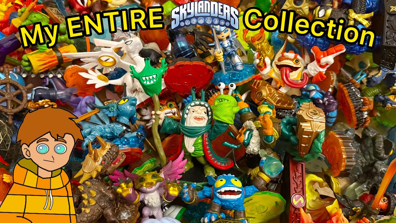 Вся моя коллекция Skylanders
