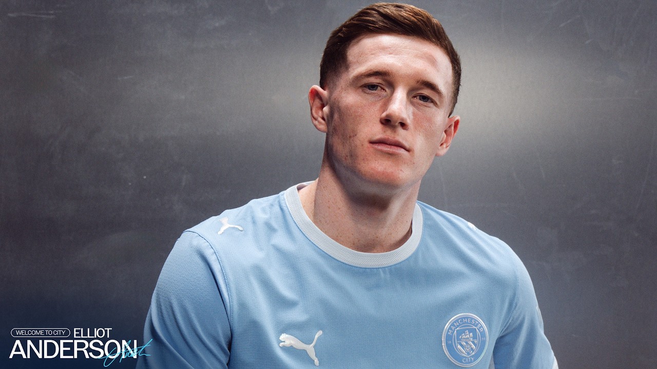 Elliot Anderson First Interview | Welcome to Manchester City! ✍️