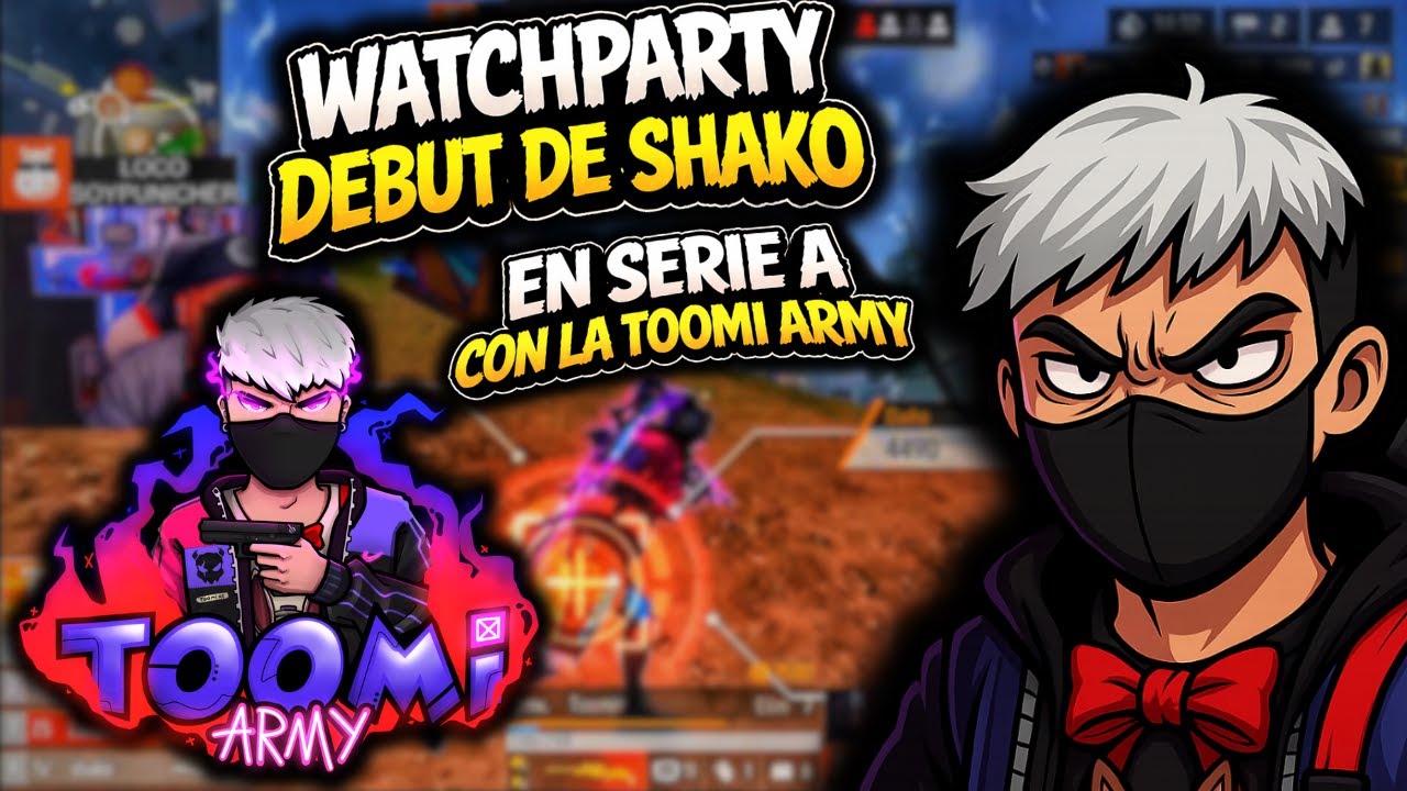 REACCION A SHAKO y LA TOOMI ARMY EN LA SERIE A 🏆🇧🇷 | #GOTX🐐💜 | FREE FIRE ☠️