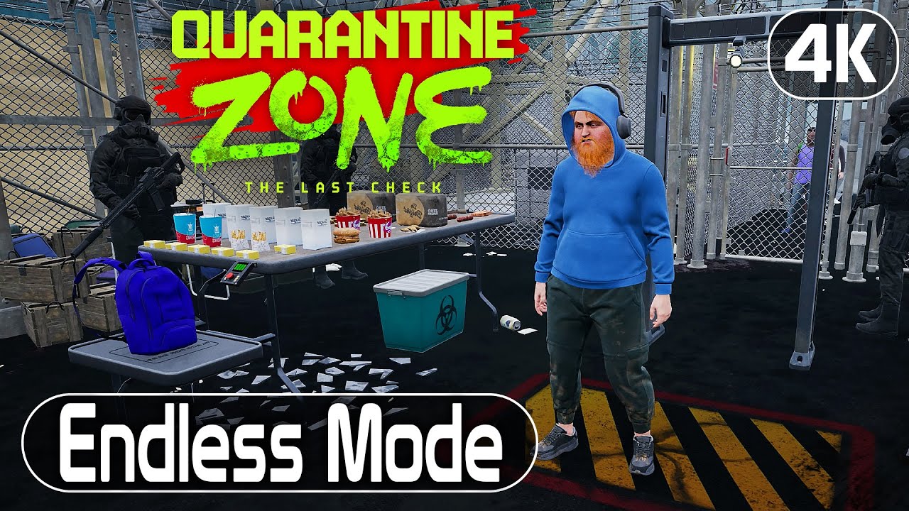 Quarantine Zone: The Last Check | Endless Mode - 50 Days | 100% Upgrades | Walkthrough No Commentary