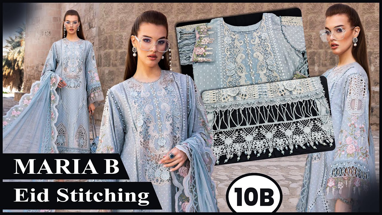 Maria B  Luxury Lawn 10B 4 Same Suit Stitching Done Alhamdulillah  #usmanfashion #mariab #mariablawn