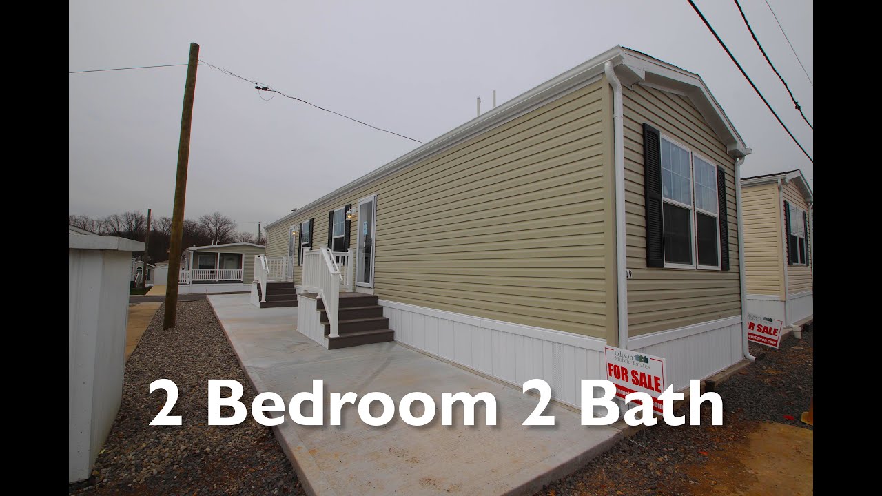 C-19 SOLD 2 Bedroom Manufactured Home Edison Mobile Estates Edison, NJ www.MyHomeInEdison.com