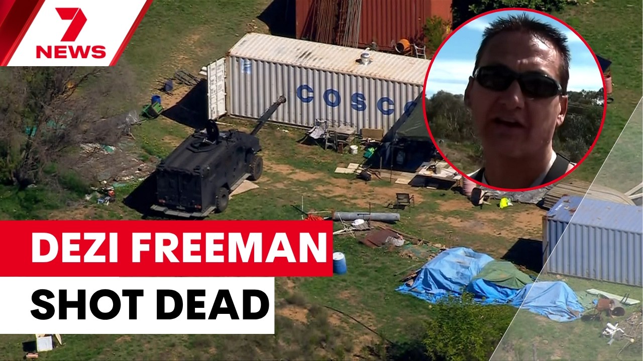 Cop killer Dezi Freeman shot dead by police after seven months on the run in Victoria | 7NEWS