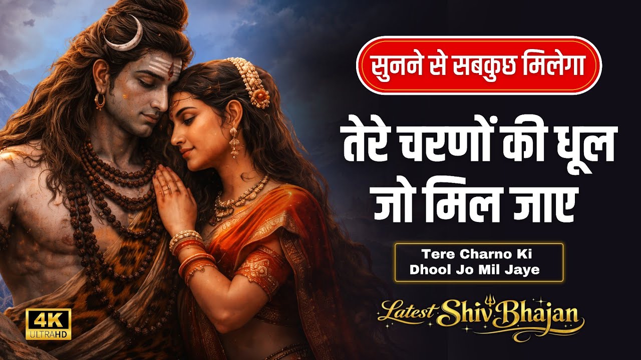 Tere Charno Ki Dhool Jo Mil Jaye | Mahadev Bhajan | Har Har Mahadev | Latest Shiv Bhajan 🌼💙