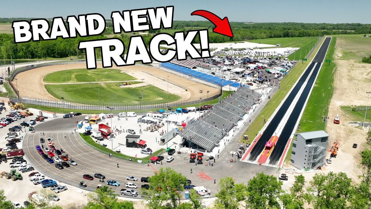 KC's BRAND NEW TRACK is Born! (Flying H Drag Strip)
