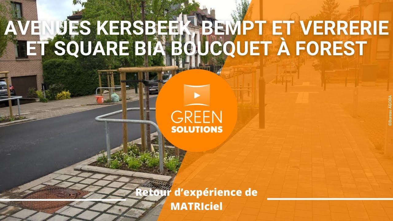 Avenues Kersbeek : mutation d'un quartier en ville éponge pour ne pas couler