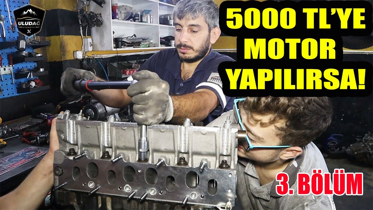 1 YIL ÖNCE SIFIR YAPILMIŞ MOTOR YAĞ YAKIYOR REKTEFİYE YAPTIK! (Renault Kangoo 1.9) 3. BÖLÜM
