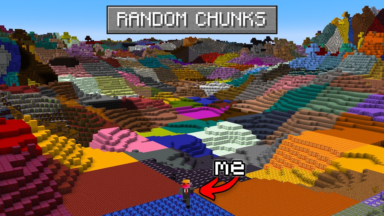 Minecraft, but every chunk is random