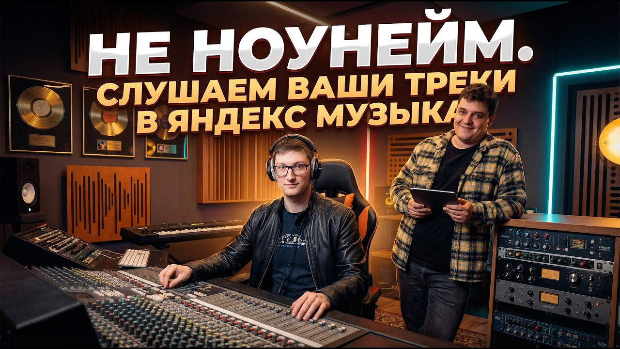 НЕ НОУНЕЙМ | СЛУШАЕМ ВАШИ ТРЕКИ в ЯНДЕКС МУЗЫКА | вместе с АЛЕКСАНДРОМ АЛЕКСЕЕВЫМ