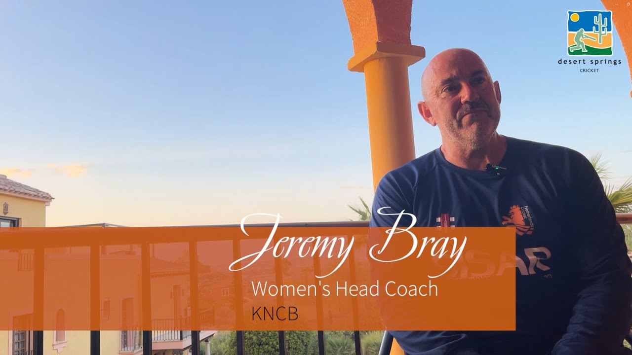 Desert Springs Cricket - Team Talk with Jeremy Bray