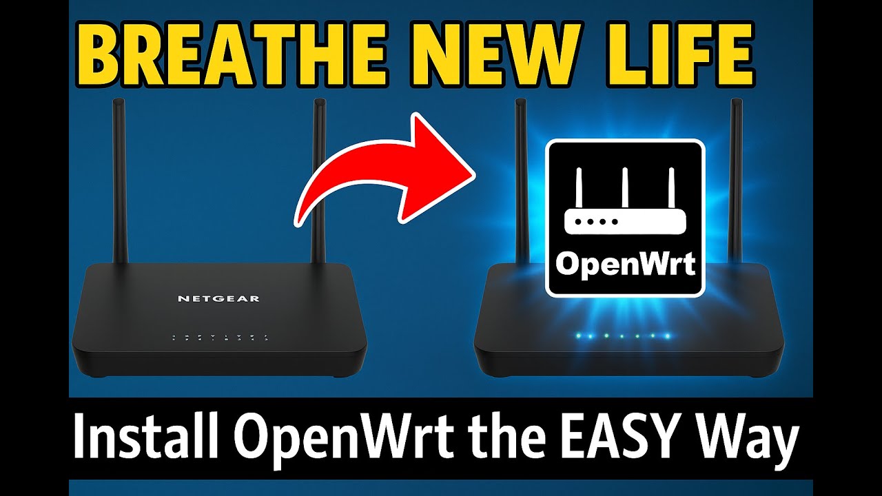 Unlock Your Router&rsquo;s Power! Flash OpenWRT on Netgear R6850 the EASIEST Way - 2025 Full Guide