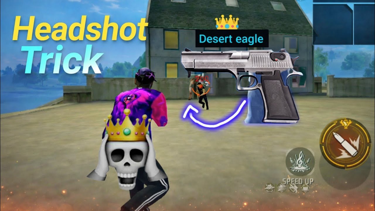 Desert eagle Headshot Trick 🥶 / Tutorial