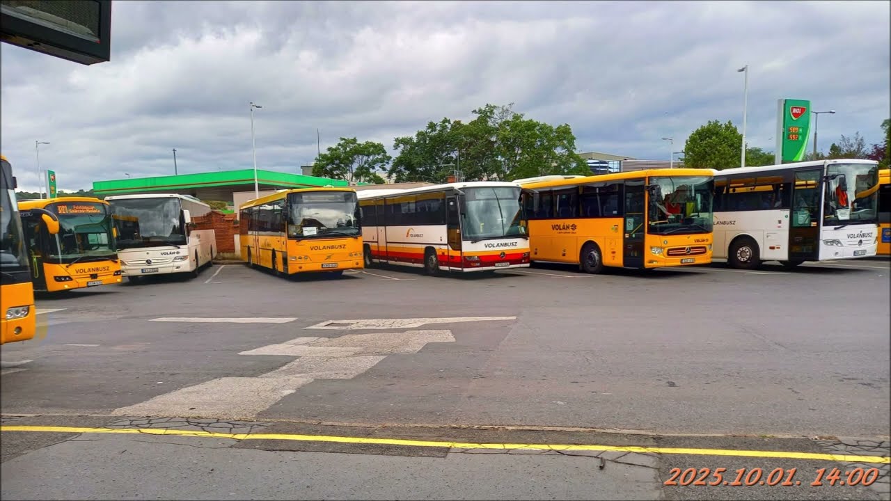 Volánbuszos csoportképek Miskolcról 2025 őszén