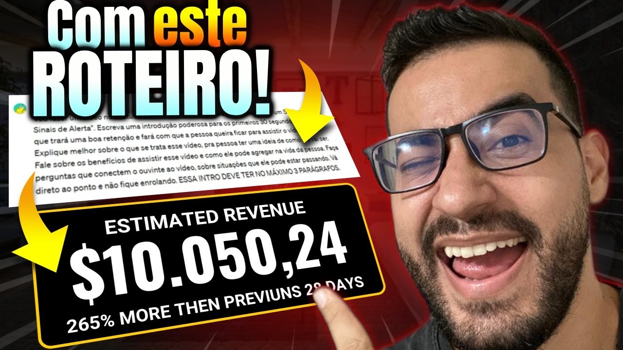 🚨Como Criar ROTEIROS MAGN&Eacute;TICOS que FOR&Ccedil;AM o YouTube a Monetizar seu Canal Dark