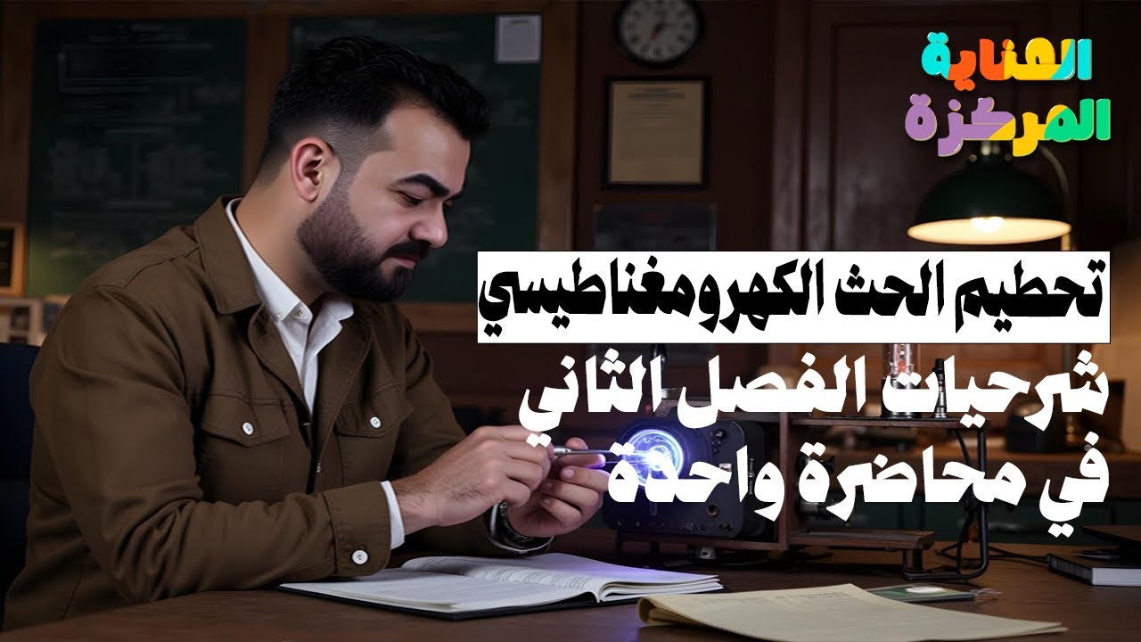 المراجعة المركزة للفيزياء | شرحيات الفصل الثاني في محاضرة واحدة