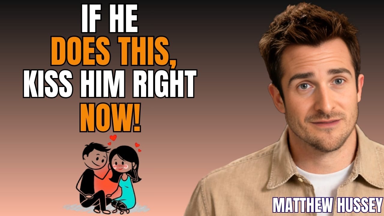 Look at his GESTURES: If He Does This, He's Waiting for Your KISS | Male Attraction Signals