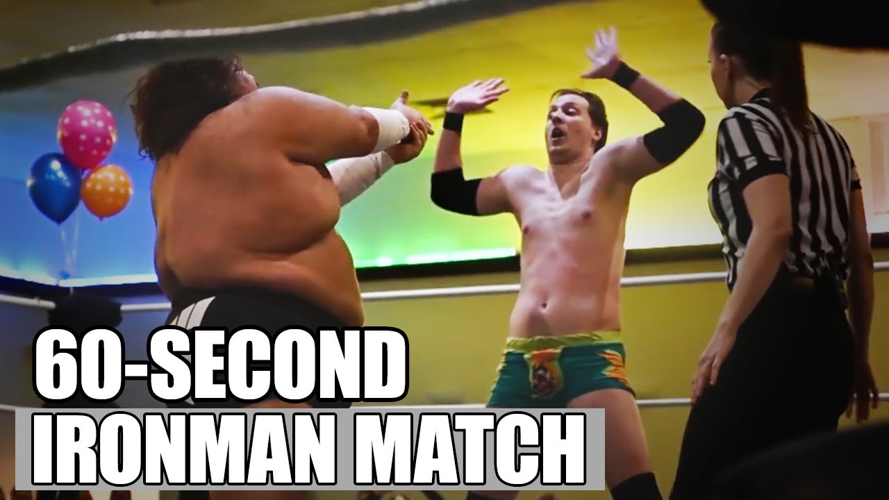 60-Second Ironman Match: Dick Justice vs Johnny Strong