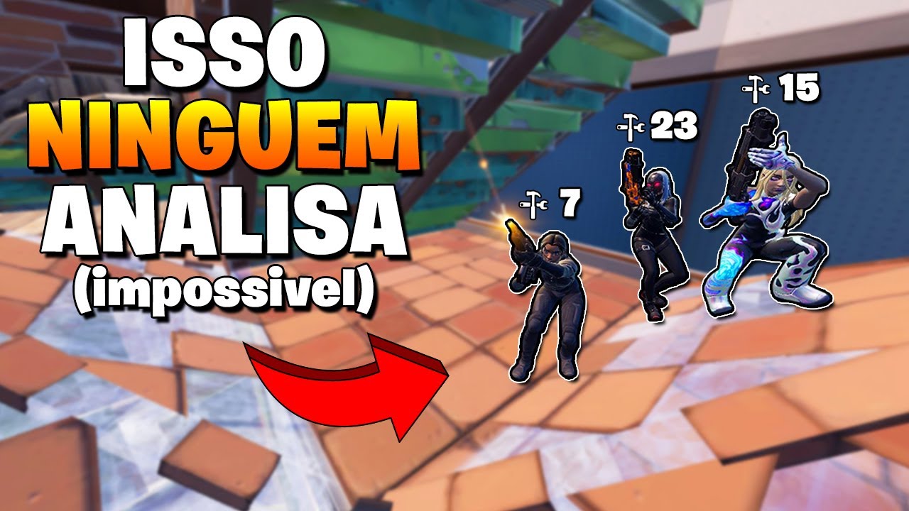 Analisei como seu DROP influência no seu desempenho no FORTNITE