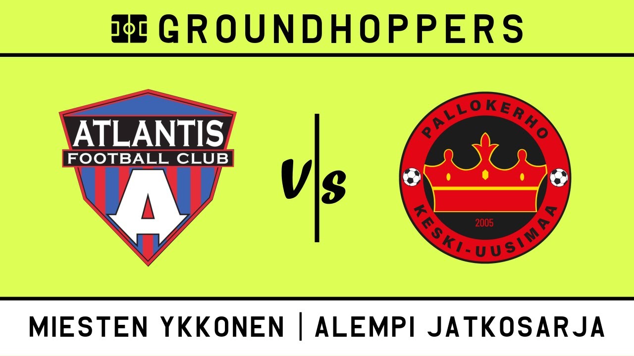 [Miesten Ykkönen] Atlantis FC vs Pallokerho Keski-Uusimaa | 19/09/2025 | 3-0 (3-0)