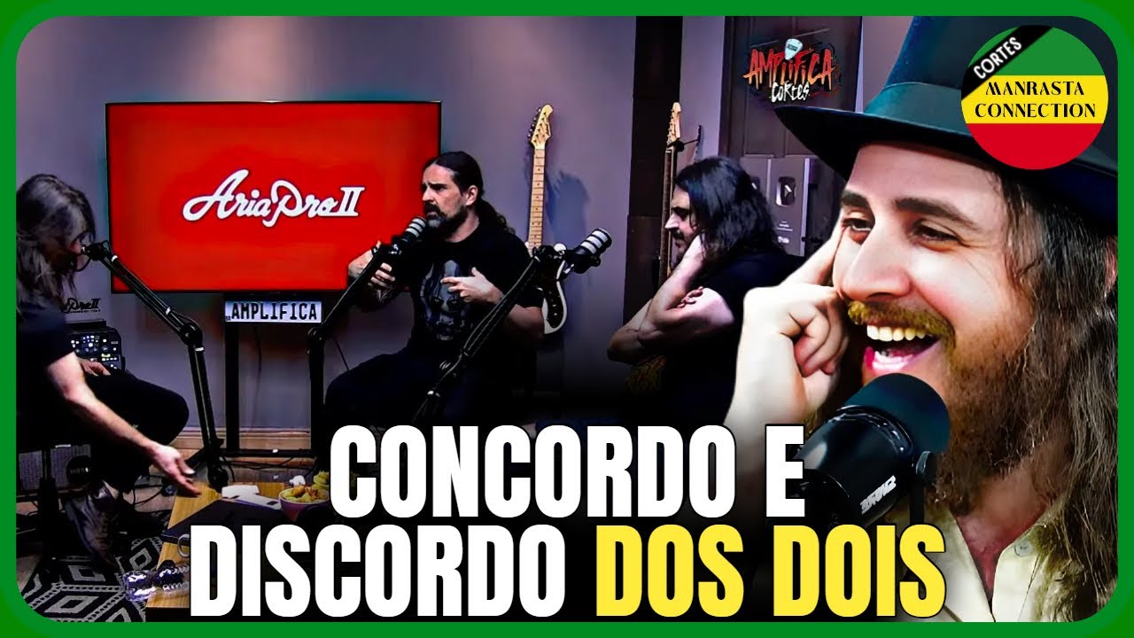 Rock musicians argued live on air over artificial intelligence.