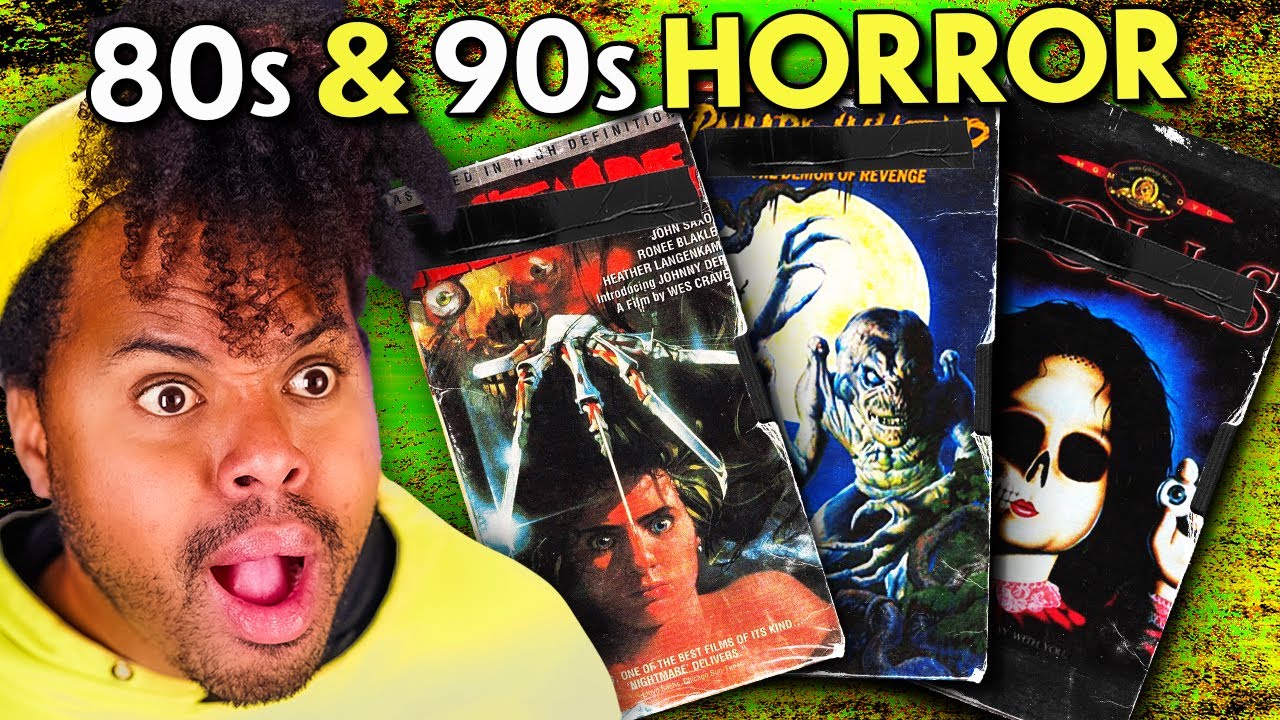 Guess The 80s & 90s Horror Movies From The VHS Covers?!