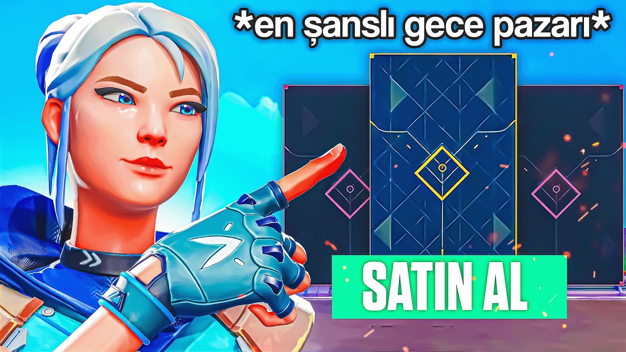 Valorant'ta 25 Takipçimin *GECE PAZARINI* Açtım EN İYİ Marketi ALDIM.
