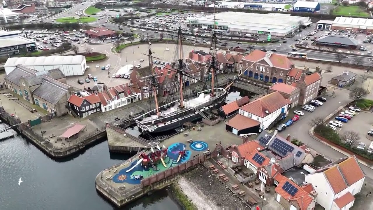 Hartlepool Marina #mini4pro #drone #teesside #hartlepool 