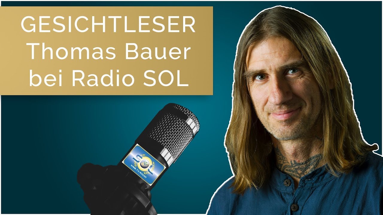 GESICHTLESER Thomas Bauer bei Radio SOL
