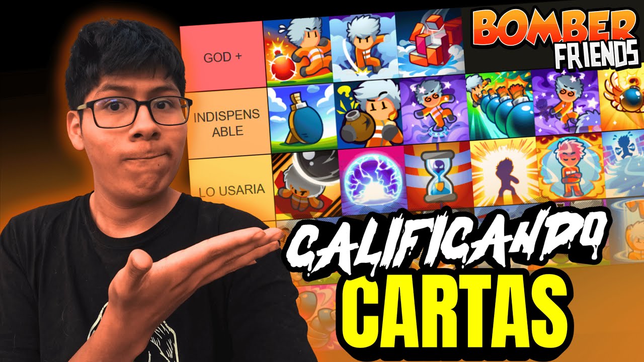 ¿CUAL ES LA MEJOR CARTA DE BOMBER FRIENDS? 😵🔥 TIER LIST - Demitero