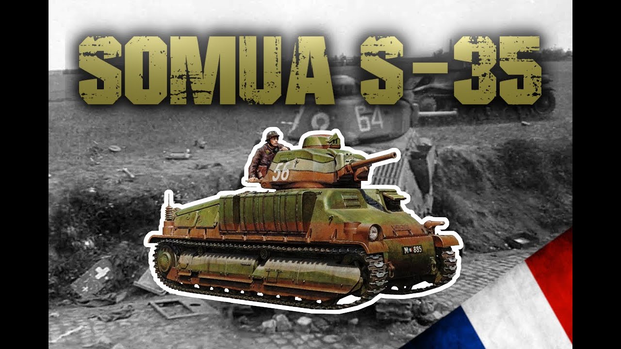 SOMUA S-35 NAJLEPSZY CZOŁG FRANCJI | Historia Broni