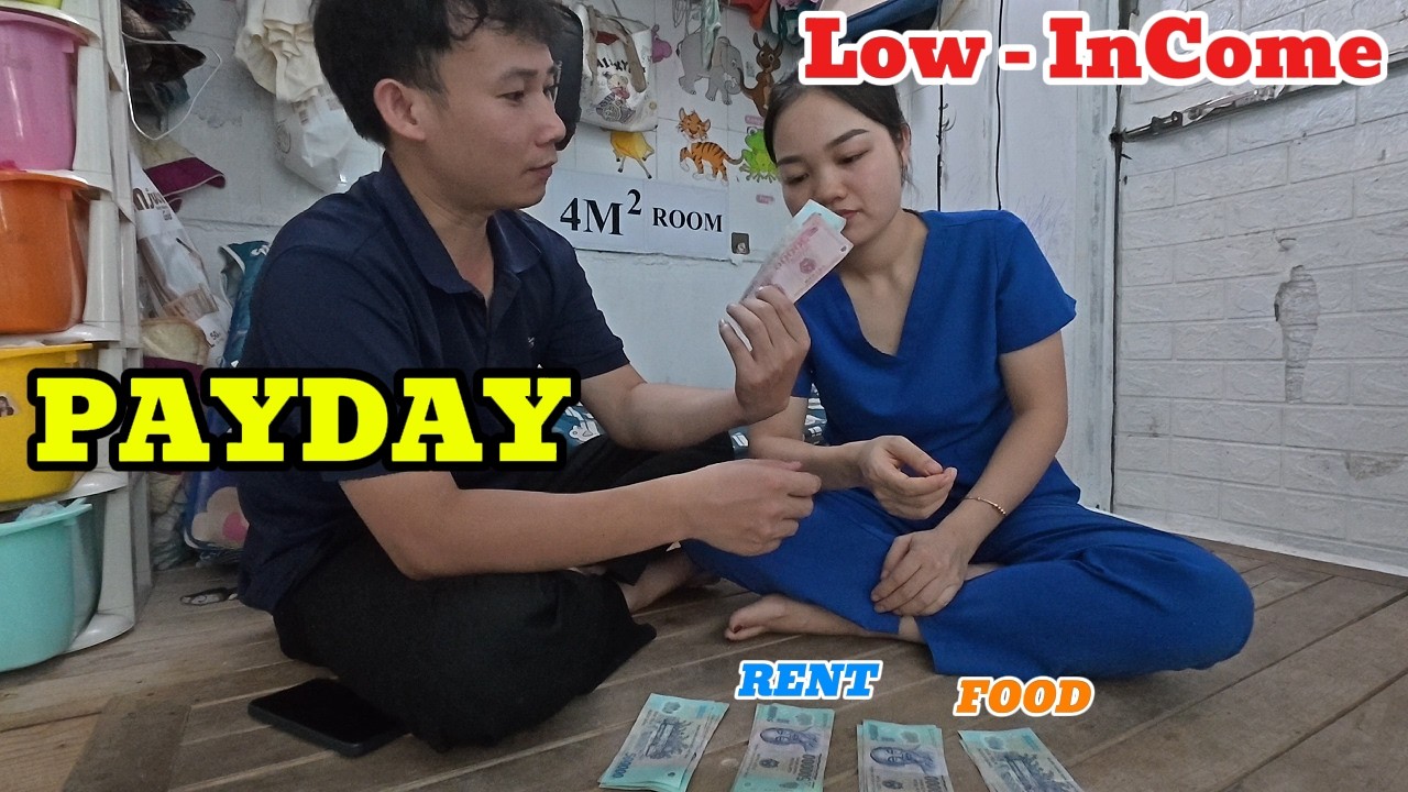 Wife&rsquo;s Payday = Best Day!.  5 People in 4 m&sup2;. Our Low-Income Life