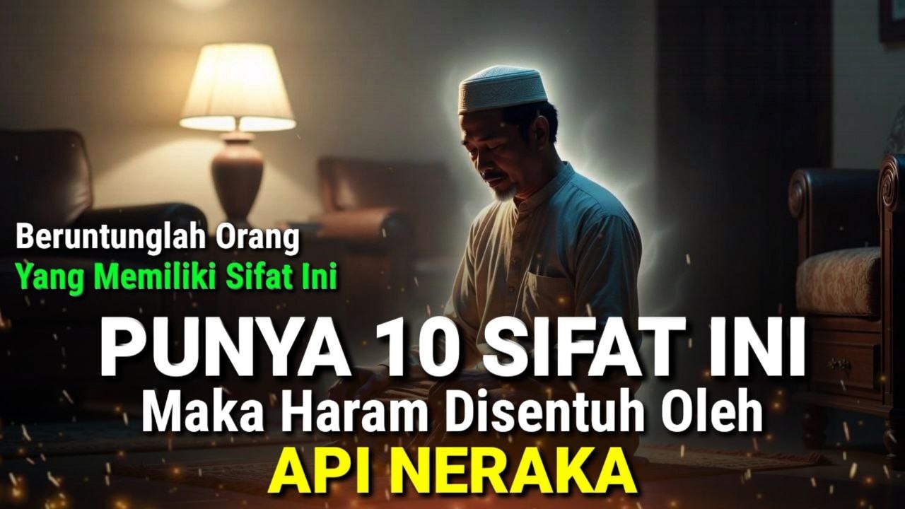 Inilah 10 Golongan Orang Yang Haram Disentuh Oleh Api Neraka, Bersyukurlah Yang Punya Sifat Ini