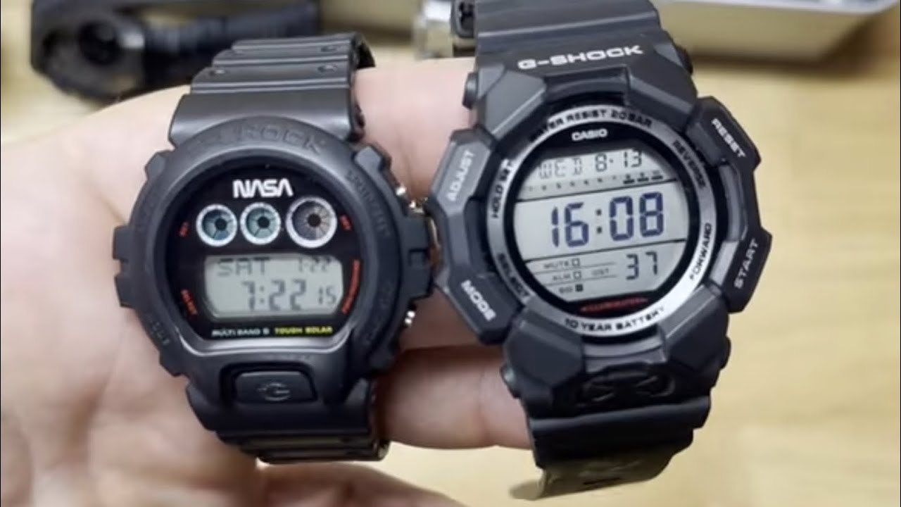 Which G-Shock wears smaller?