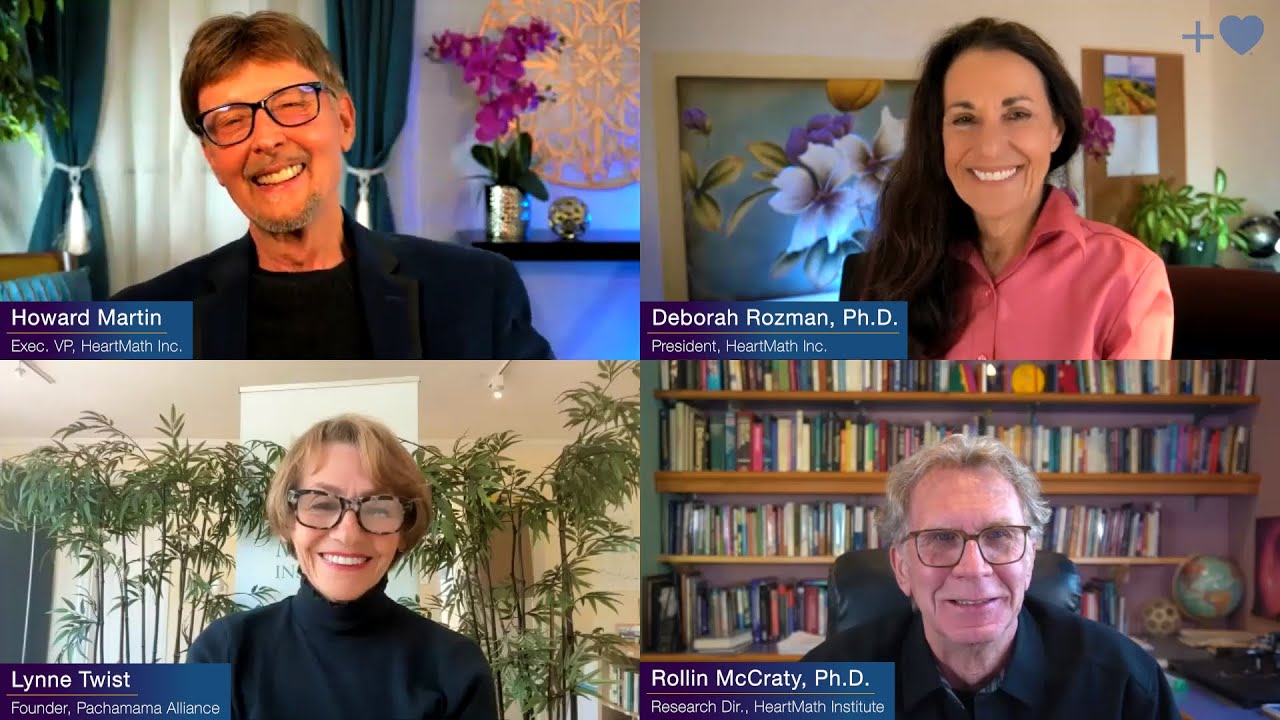 Special Preview! Global Coherence Virtual Retreat Chat w/Lynne Twist + HeartMath
