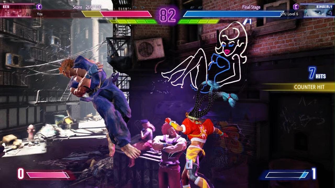 Kimberly being Kimberly 🤦🏻‍♂️😅😂 (Street Fighter 6)