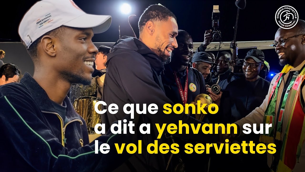 Accueil des Lions par Sonko & Diomaye: Ecoutez le message fort🥶 qui fait réagir…