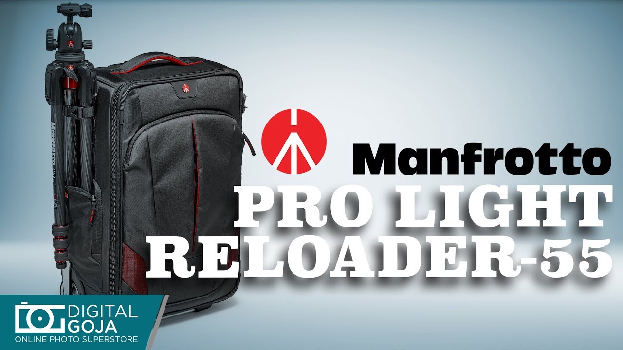 Manfrotto Pro Light Reloader-55 Camera Roller Bag for DSLR/Camcorder | Overview