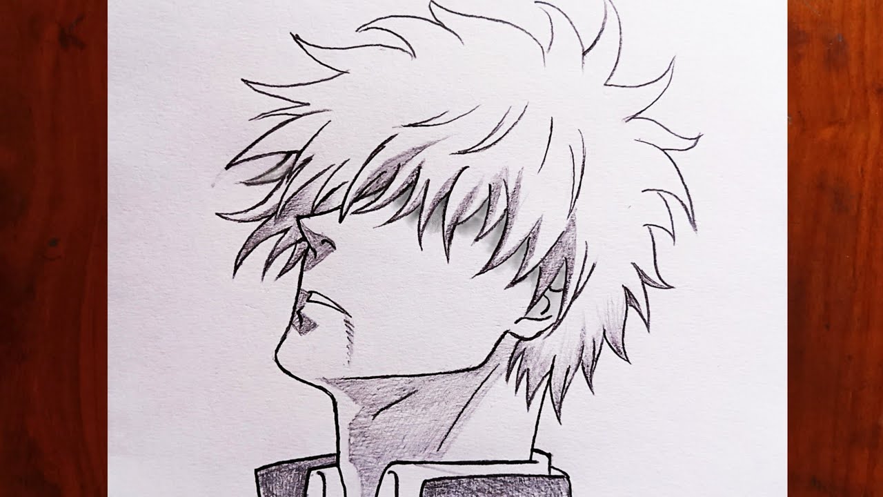Easy Gojo Satoru Drawing For Beginners | How To Draw Gojo Satoru Step By Step