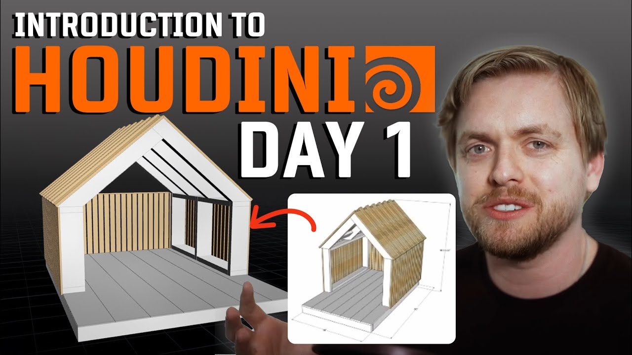 How to Build Your First Project in Houdini | Beginner Friendly Introduction + Project Files Included