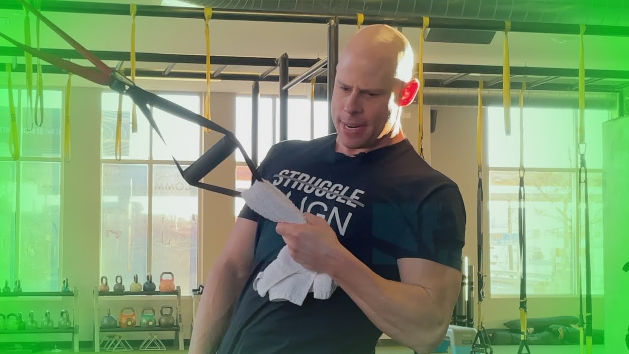 Iron Grip Suspension Back & Biceps Workout