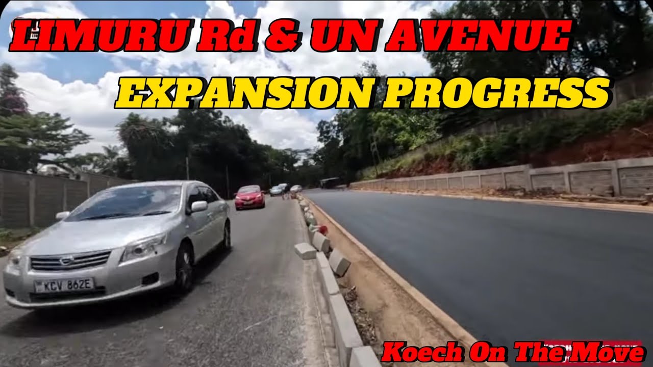 DUALING OF LIMURU ROAD & UN AVENUE PROGRESS IS HERE!